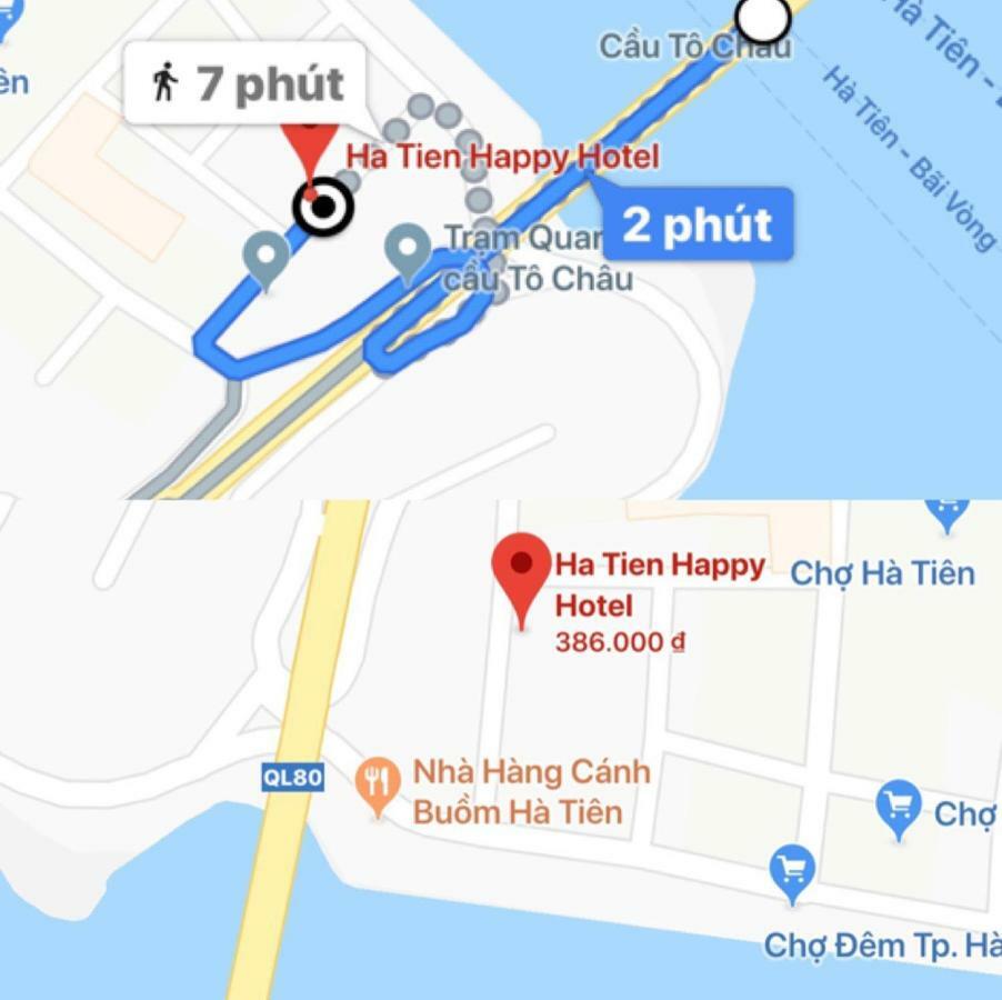 Ha Tien Hanh Phuc Hotel Eksteriør bilde